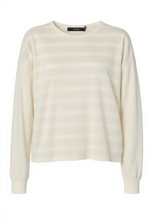 Maglione Donna Vero Moda Scollo Rotondo Lavorato Maglia