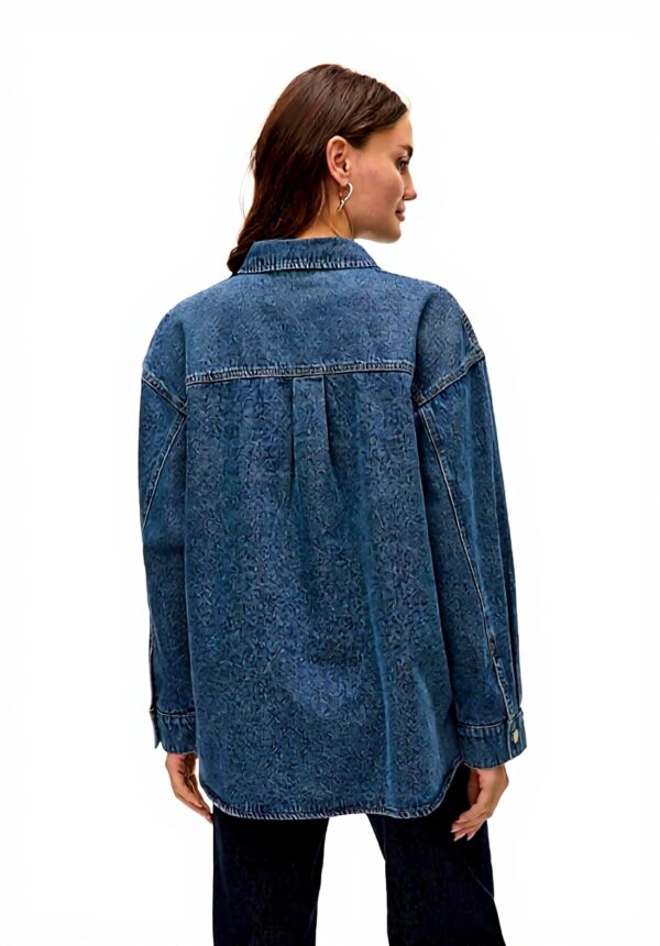 Camicia VERO MODA Donna Oversize Denim Blu