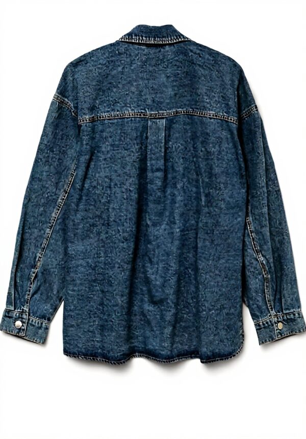 Camicia VERO MODA Donna Oversize Denim Blu