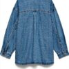 Camicia VERO MODA Donna Oversize Denim Blu