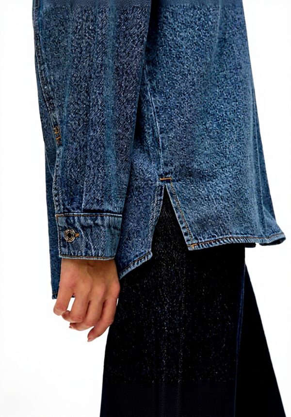 Camicia VERO MODA Donna Oversize Denim Blu