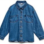 Camicia VERO MODA Donna Oversize Denim Blu
