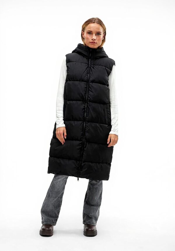 Gilet donna VERO MODA trapuntato cappuccio poliestere