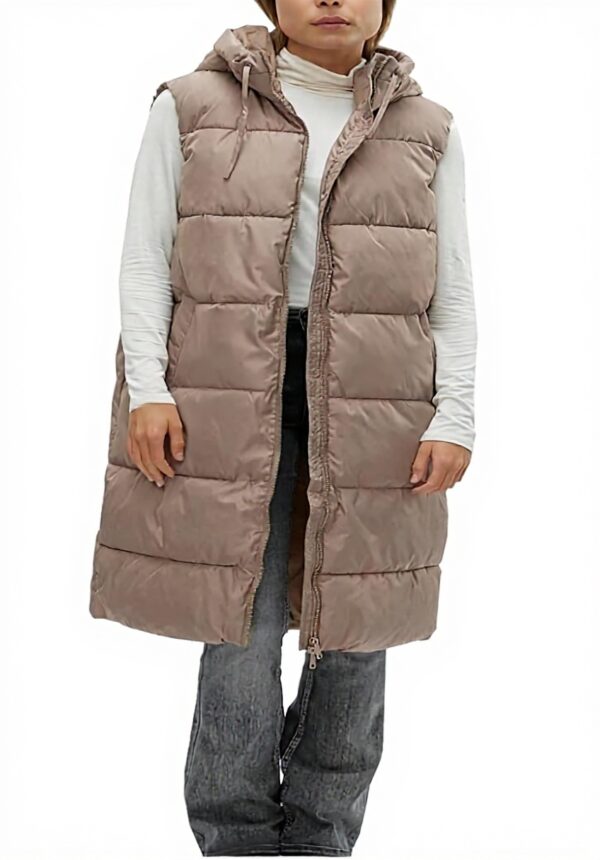 Gilet donna VERO MODA trapuntato cappuccio poliestere