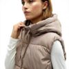 Gilet donna VERO MODA trapuntato cappuccio poliestere