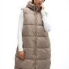Gilet donna VERO MODA trapuntato cappuccio poliestere