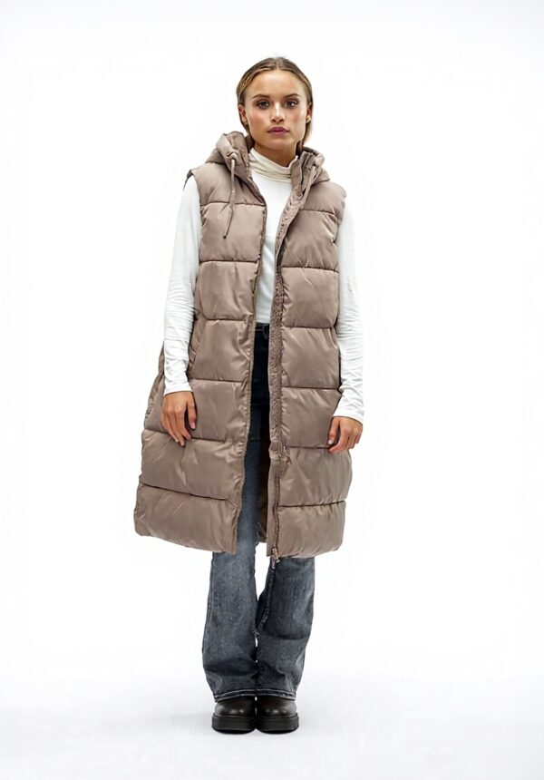Gilet donna VERO MODA trapuntato cappuccio poliestere