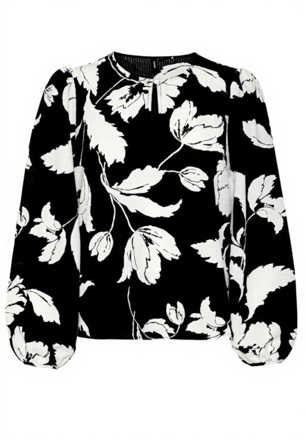 Vero Moda camicia donna maniche lunghe nero elegante