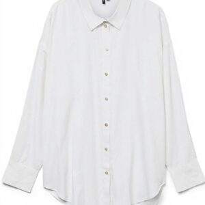 Maglietta Oversize Vero Moda Donna Bianco Sostenibile