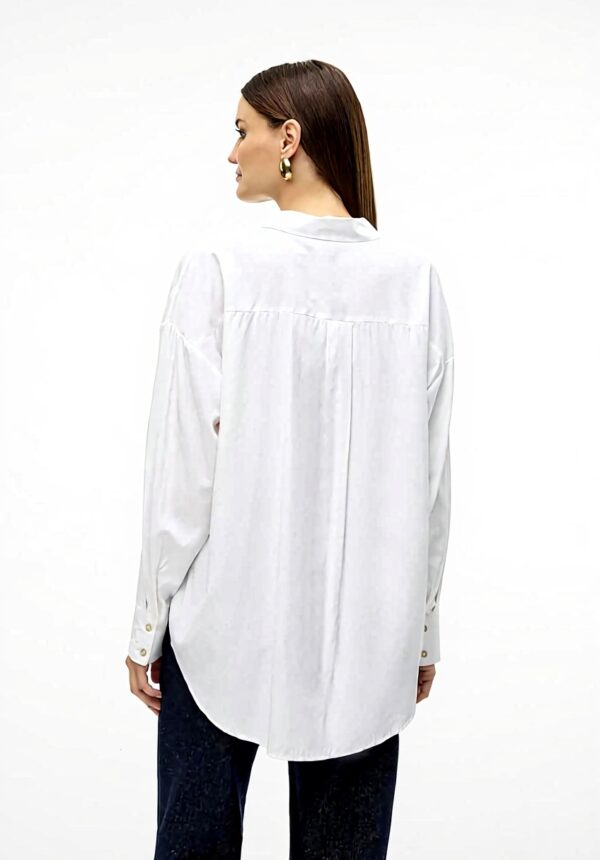 Maglietta Oversize Vero Moda Donna Bianco Sostenibile