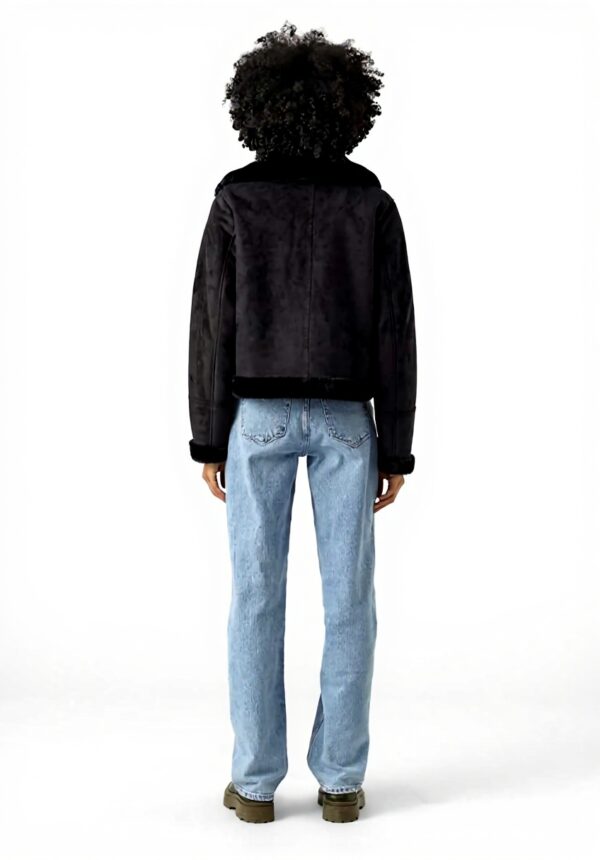 VERO MODA Giacca Finto Camoscio Donna Vmpeggy Moda