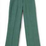 Pantaloni Dritti VERO MODA Donna Gessato Grigio Noos