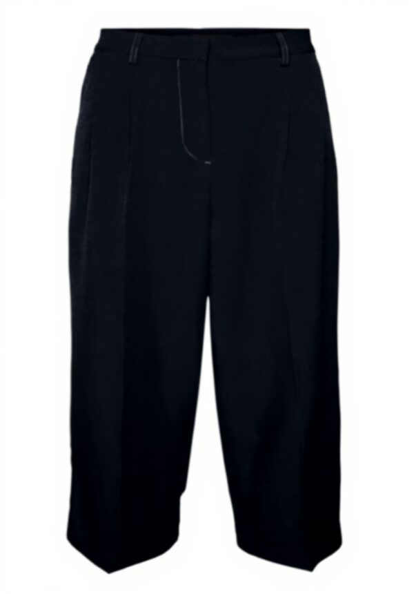 Pantaloni Wide Leg VERO MODA Mid Waist Donna Nero