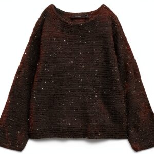 Vero Moda Maglione Donna Scollo a Barca Nero XL-0