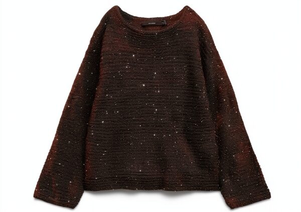 Vero Moda Maglione Donna Scollo a Barca Nero XL-0
