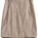 Bestseller gonna donna elastica tasche laterali comoda-0