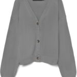 Vero Moda Cardigan Donna Scollo V Maniche Lunghe Normale-0