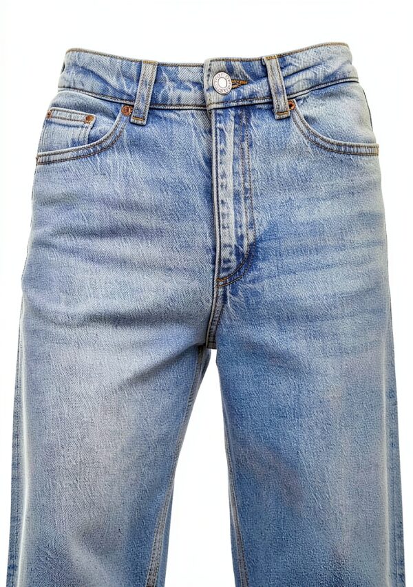Jeans Vero Moda donna vita alta mix blu chiaro cotone-5