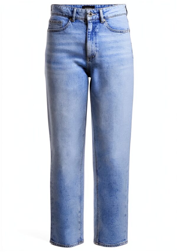 Jeans Vero Moda donna vita alta mix blu chiaro cotone-0