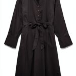 Vero Moda Abito Lungo Donna Girocollo Maniche Lunghe-0