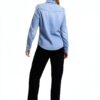 Camicia jeans Bestseller donna polsini bottone colletto-3