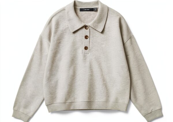 Bestseller Maglione Polo Donna Comodo Elegante Maniche-0