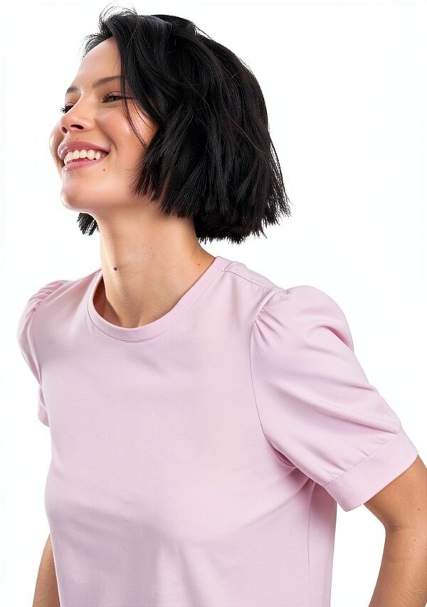 Bestseller Maglietta Donna Cotone Biologico Scollo Rotondo-3