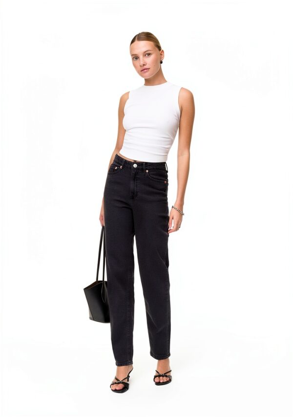 Jeans Vero Moda donna vita alta cotone riciclato-1