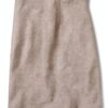 Bestseller gonna donna elastica tasche laterali comoda-3