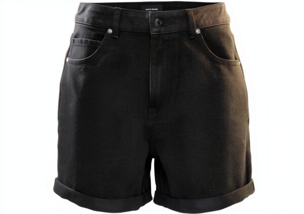 Pantaloncini jeans VERO MODA donna risvolto chiusura bottoni