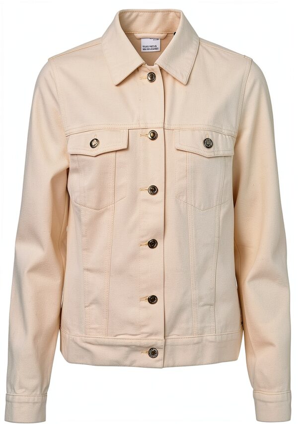 Giacche Donna VERO MODA Denim Jacket VMZORICA Natur