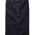 Gonna donna vita alta blazer blu marine Bestseller-0