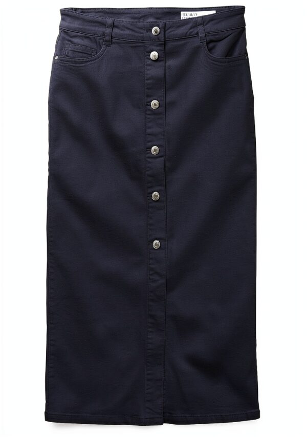 Gonna donna vita alta blazer blu marine Bestseller-0