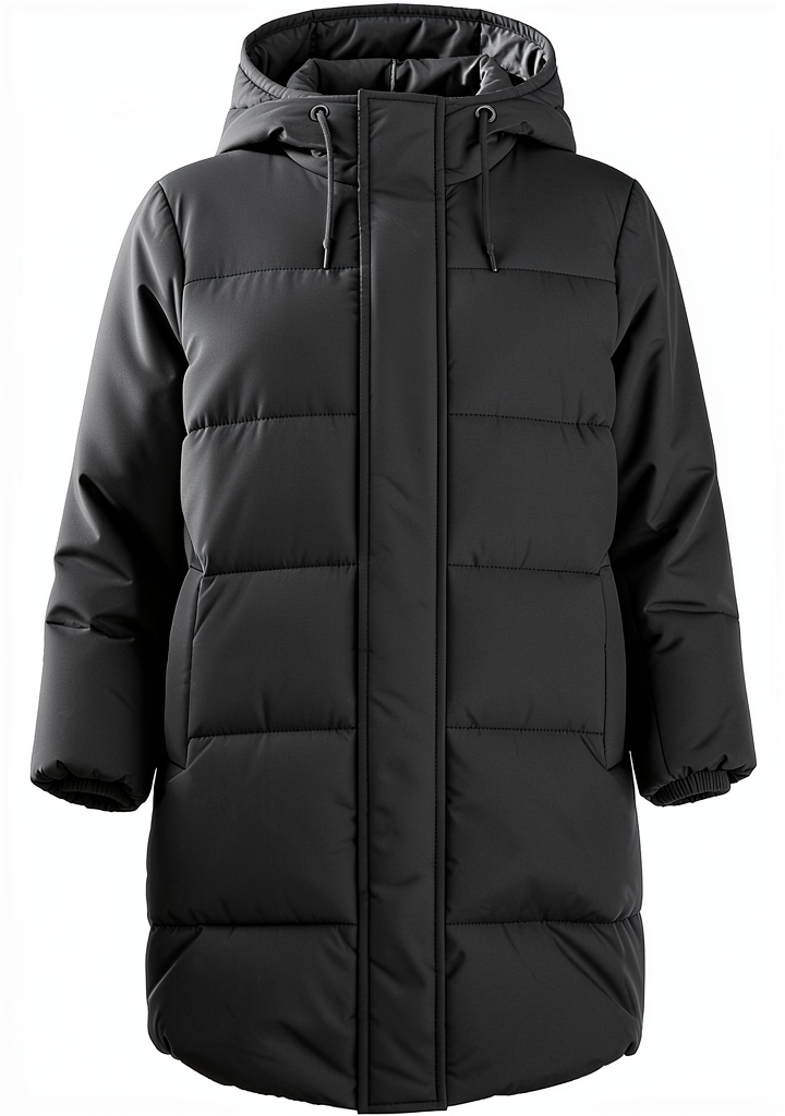 Donna che indossa il cappotto piumino VERO MODA VMERICAHOLLY in un contesto urbano