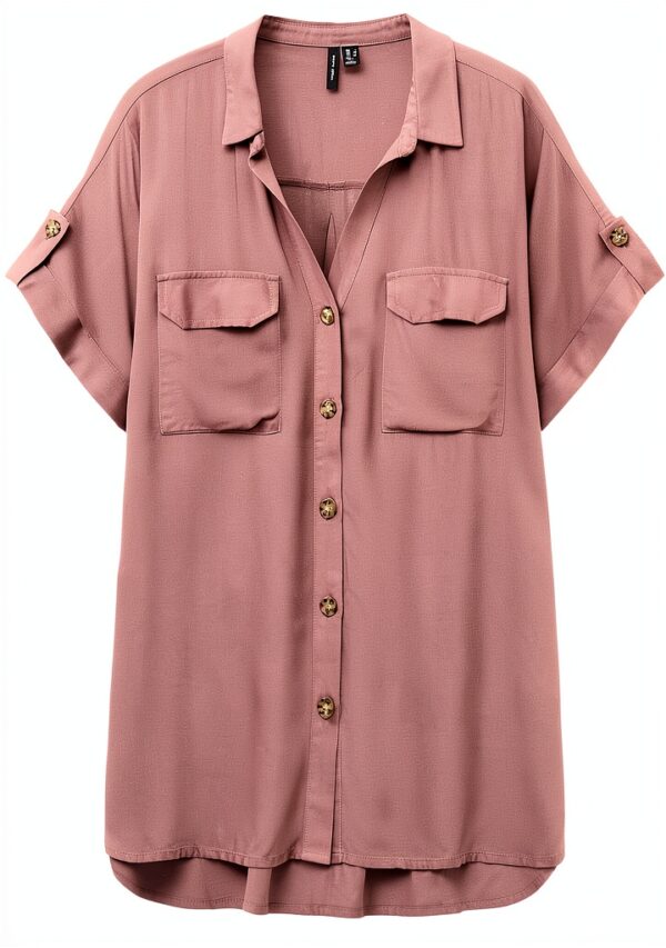 VERO MODA camicetta donna viscosa LENZING ECOVERO colori-0