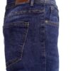 Jeans Donna Sostenibili Elastico Skinny Fit Blu Jeans Scuro-4