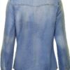 Camicia jeans Bestseller donna polsini bottone colletto-2