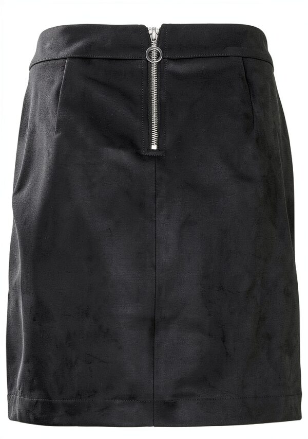 Gonna in finta pelle Bestseller donna corta e liscia-2