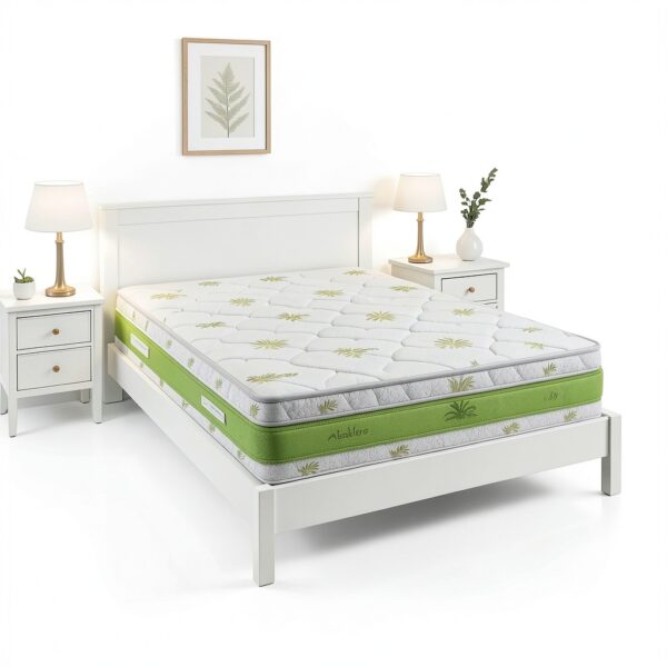 Ginflex Materasso Waterfoam 80x190 H20 Tessuto Aloe Vera