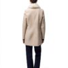 Vero Moda cappotto donna colletto a risvolto farina d'avena-2
