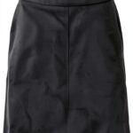 Gonna in finta pelle Bestseller donna corta e liscia-0