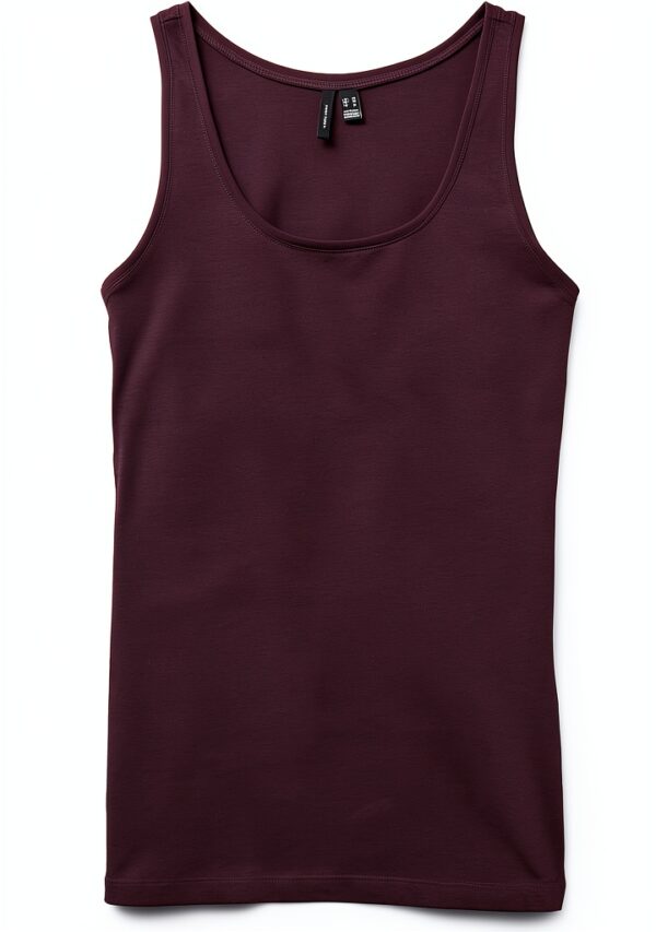 VERO MODA Canotta Donna Verde Scuro Blu Porcellana