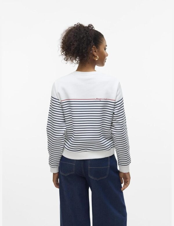 Vero Moda Felpa Donna Taglio Largo Stampa Ballerino Di-2