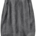 Gonna VITA ALTA Bestseller donna tasche vita elasticizzata-0