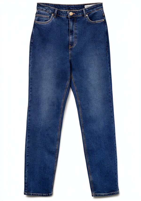 VERO MODA Jeans Donna Mom Fit High Rise Cotone Riciclato