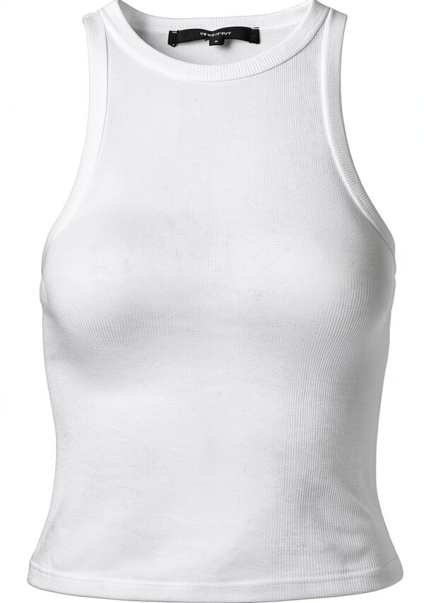VERO MODA Top Donna Canotta Bianco Comodo Casual