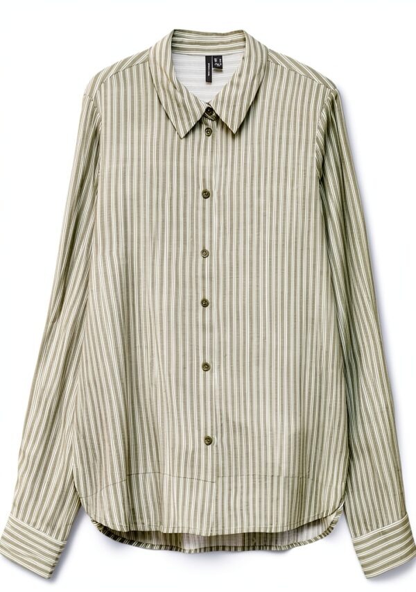 Vero Moda Camicia Donna Collo Camicia Maniche Lunghe Basic