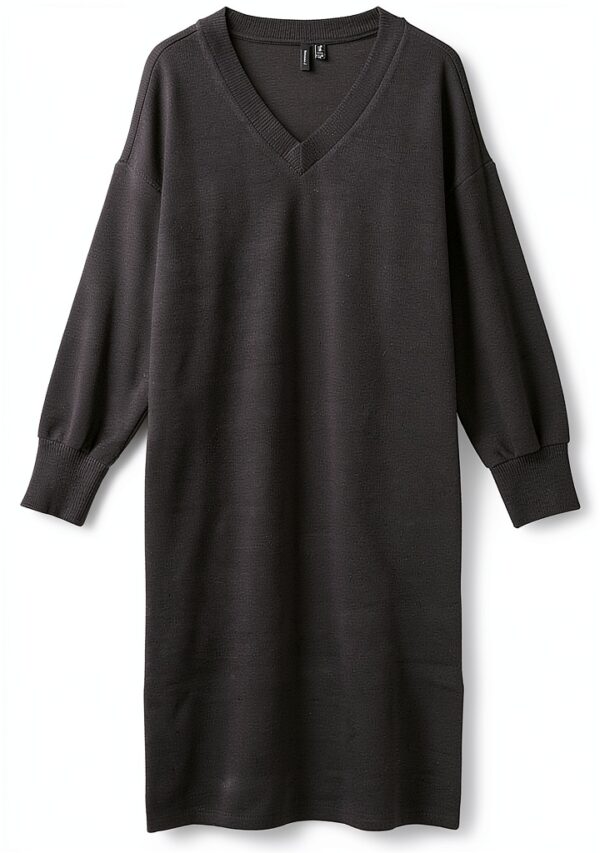 Vero Moda Abito Donna Scollo a V Maniche Lunghe Casual