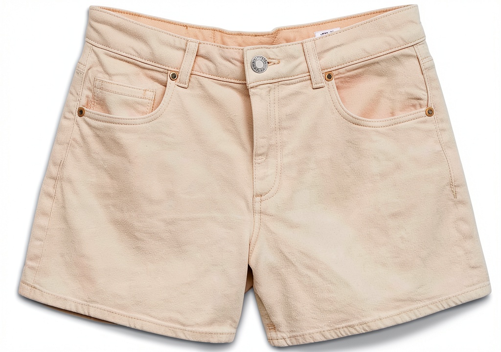 'VERO MODA Jeansshorts Donna indossate in un contesto urbano'