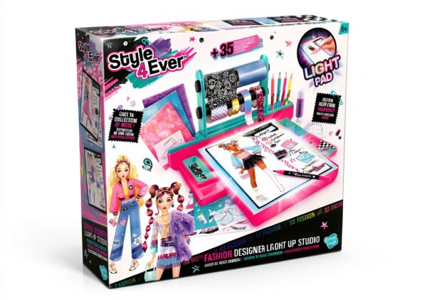 Canal Toys Fashion Designer Studio LED Bambini Disegno Moda